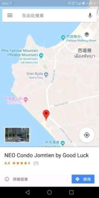 Neo Condo Pattaya A709 A209 Pantai Jomtien Luaran gambar